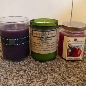 Lot of 2 new candles